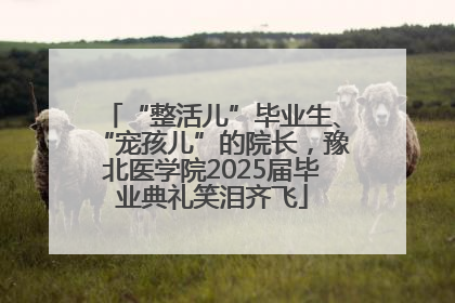 “整活儿”毕业生、“宠孩儿”的院长，豫北医学院2025届毕业典礼笑泪齐飞
