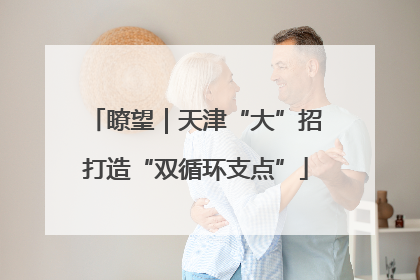 瞭望｜天津“大”招打造“双循环支点”