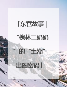 东营故事｜“槐林二奶奶”的“土潮”出圈密码