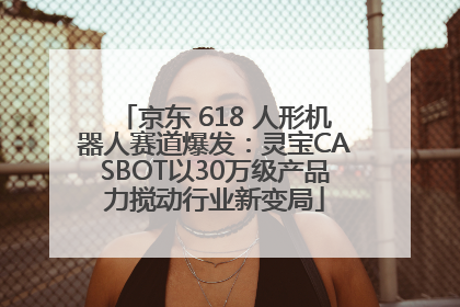 京东 618 人形机器人赛道爆发：灵宝CASBOT以30万级产品力搅动行业新变局