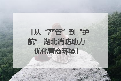 从“严管”到“护航” 湖北消防助力优化营商环境