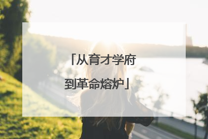 从育才学府到革命熔炉