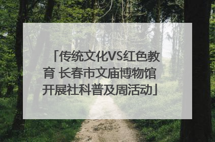 传统文化VS红色教育 长春市文庙博物馆开展社科普及周活动
