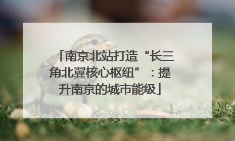 南京北站打造“长三角北翼核心枢纽”：提升南京的城市能级