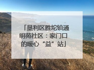 垦利区胜坨镇通明苑社区：家门口的暖心“益”站