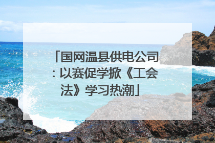 国网温县供电公司：以赛促学掀《工会法》学习热潮