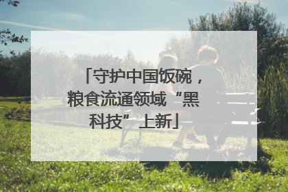 守护中国饭碗，粮食流通领域“黑科技”上新