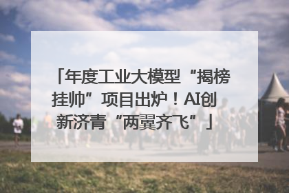 年度工业大模型“揭榜挂帅”项目出炉！AI创新济青“两翼齐飞”