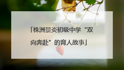 株洲景炎初级中学“双向奔赴”的育人故事