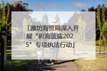 潍坊海警局深入开展“碧海蓝盾2025”专项执法行动