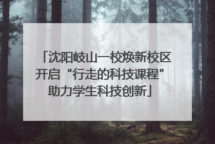 沈阳岐山一校焕新校区开启“行走的科技课程”助力学生科技创新