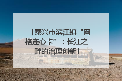 泰兴市滨江镇“网格连心卡”：长江之畔的治理创新