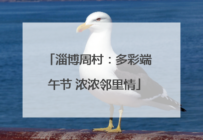 淄博周村：多彩端午节 浓浓邻里情