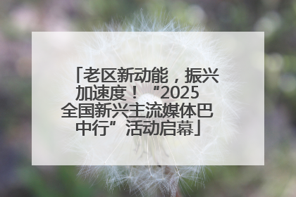 老区新动能，振兴加速度！“2025全国新兴主流媒体巴中行”活动启幕