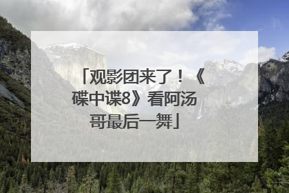 观影团来了！《碟中谍8》看阿汤哥最后一舞