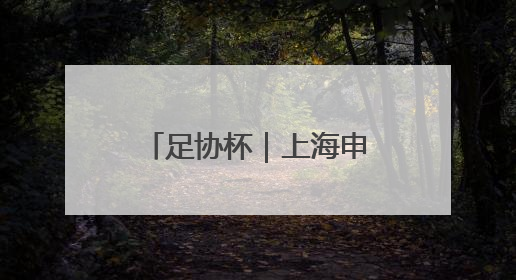 足协杯｜上海申花胜上海海港