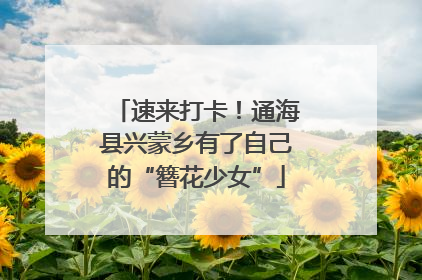速来打卡！通海县兴蒙乡有了自己的“簪花少女”