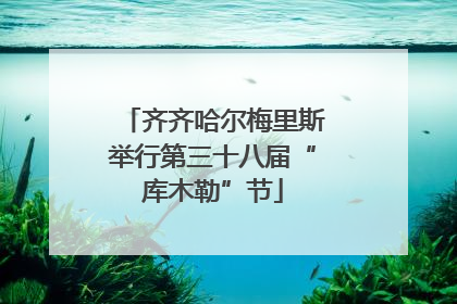 齐齐哈尔梅里斯举行第三十八届“库木勒”节