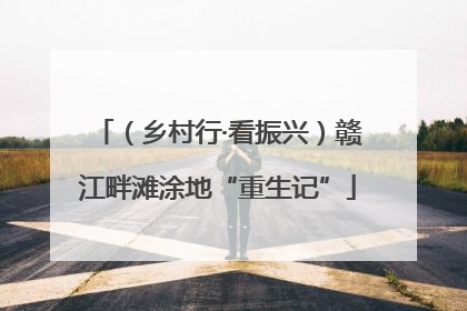 （乡村行·看振兴）赣江畔滩涂地“重生记”